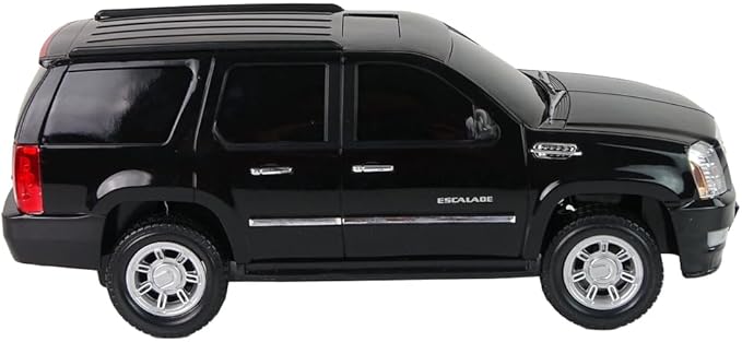 Liberty Imports R/C General Motors Escalade 1:24 Scale Toy Replica Vehicle - Officially Licensed Remote Control SUV with 2.4G Full-Function Technology, Working Lights (Black)
