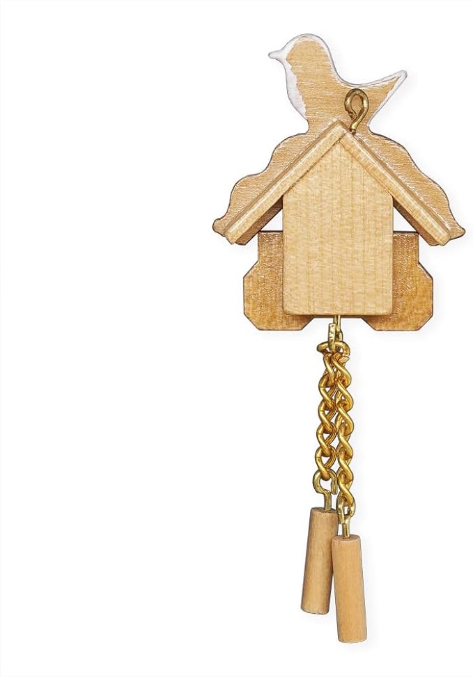Odoria 1/12 Miniature Cuckoo Clock Dollhouse Decoration Accessories