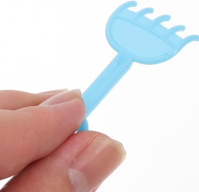 Alasum Mini Sand Digging Tool Model - Assorted Colors for Dollhouse Decoration Miniature Gardening and Photography Props