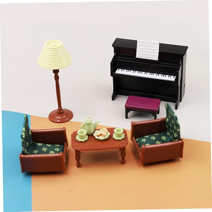 Kisangel 1set Realistic Miniature Dollhouse Furniture Decorative Mini House Accessories for Crafts and Projects and Stylish Mini Decor for Home Landscaping and Doll Scenes