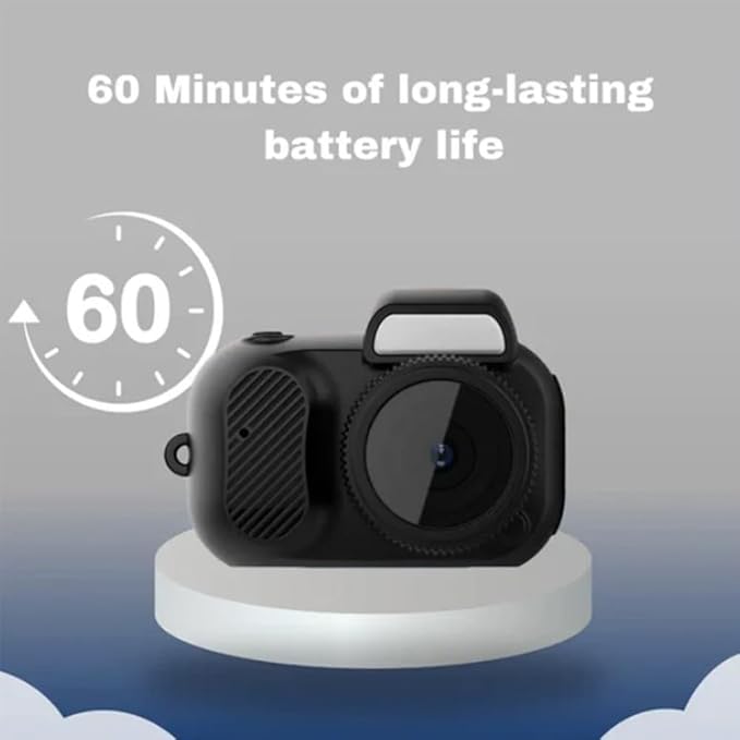 Galatee Keychain Camera, 1080P mini Pixel, Micro mini DV/Camcorder, Portable Chain with Eight Filters, Long Battery Life for Indoor and Outdoor use (128G)