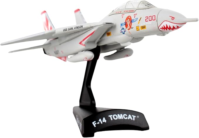 Daron Postage Stamp PS5383-4 USN F-14 Tomcat Miss Molly 1: 160 PS5383-4, Brown/A