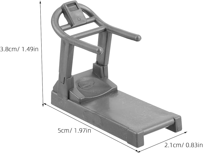 Totority Dollhouse Fitness Accessories Miniature Gym Equipment Mini Workout Equipment Decoration Miniature Sports Model for Dollhouse