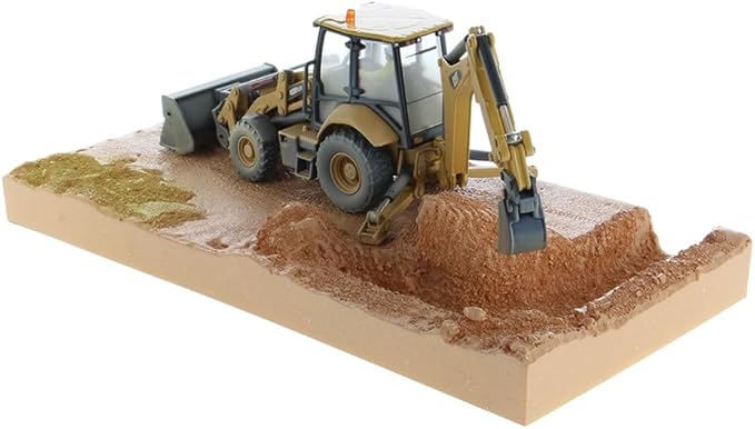 Diecast Masters 1:50 Cat 420F2 IT Weathered Backhoe Loader