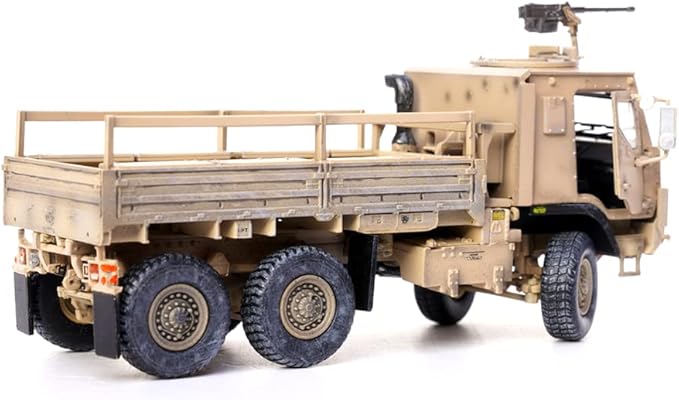 Motor City Classics 1:72 Scale US M1083 FMTV (Armoured Cab) Medium Tactical Vehicle – Desert Camouflage - 12219PB - Panzerkampf