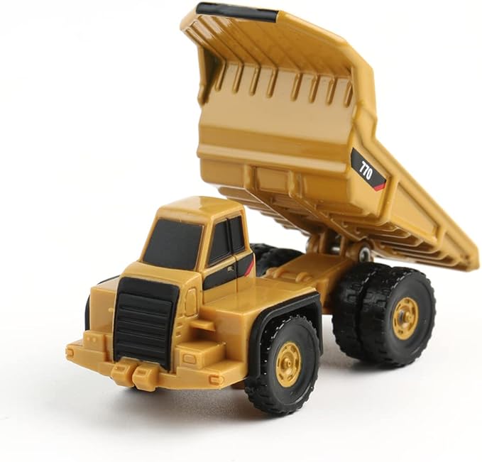 EROCK 1:160 N Scale Alloy Construction Vehicles - 1 Pcs, Die Cast Mini Construction Truck Toys, Engineering Vehicle Model for N Scale Railroad, Train Set, Collection, Age 8+