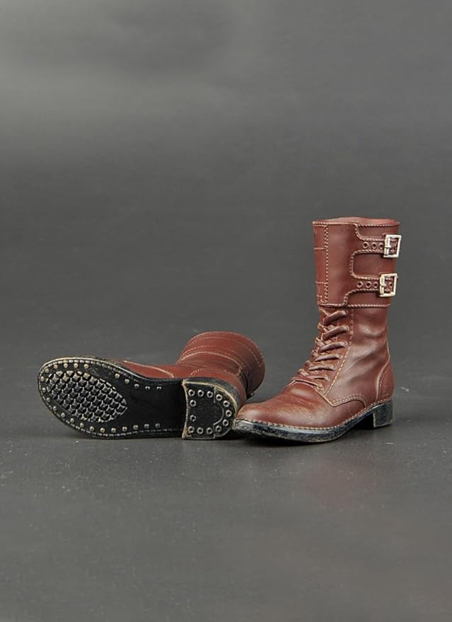 1/6 Scale Figure Shoes Hollow Boots PVC Boot for 12 inch Male Action Figure Toy