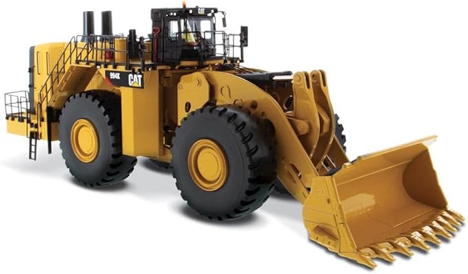 Diecast Masters 1:50 Scale Caterpillar 994K Wheel Loader - Rock Bucket Version in Yellow | Core Classics Series Cat Trucks & Construction Equipment Model 85505C