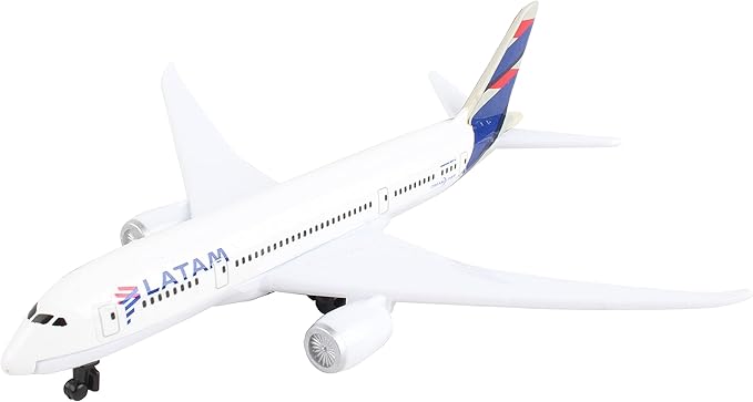 Daron Toy Airplane – Latam – Die-Cast Metal Model Airplane Toy with Plastic Parts for Kids Ages 3+