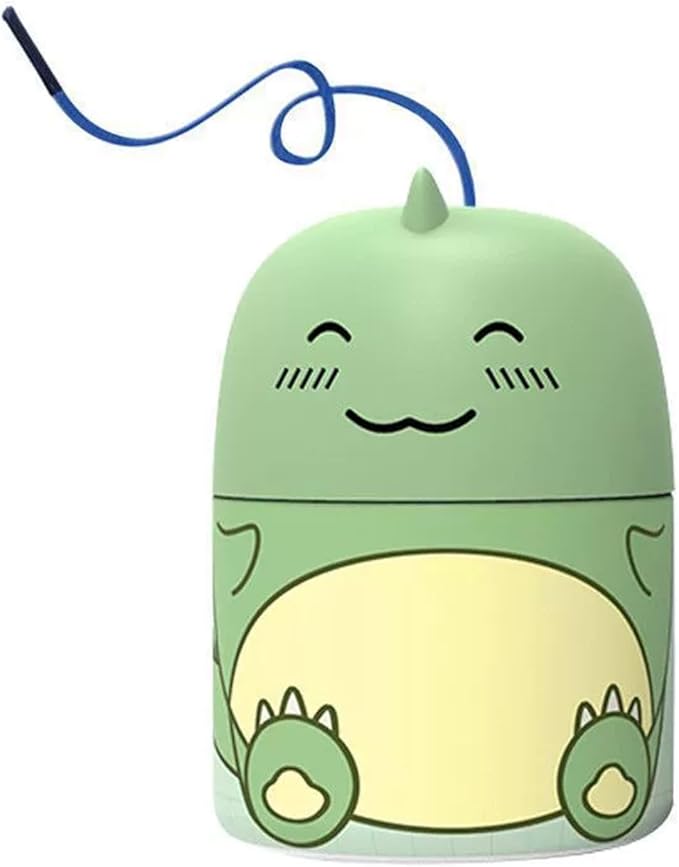MOGOXION Toilet Bowl Cleaners Automatic Toilet Cleaner for Inside the Bowl Bathroom Toilet Tank Cleaner Dinosaur Shape Design Household with Rope Toulet Cleaning Supplies - Green Jasmine