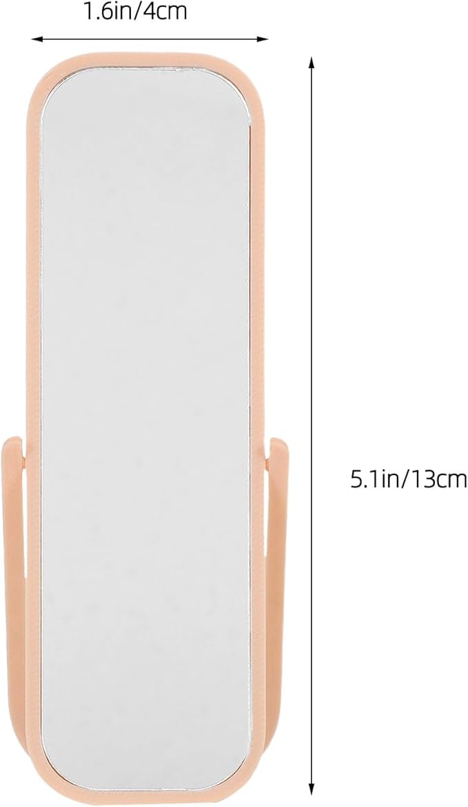 DOITOOL Mini Dollhouse Standing Mirror: 1:12 Scale Full-Length Pretend Play Mirror for Kids DIY Miniature Dollhouse Furniture Bedroom Decor