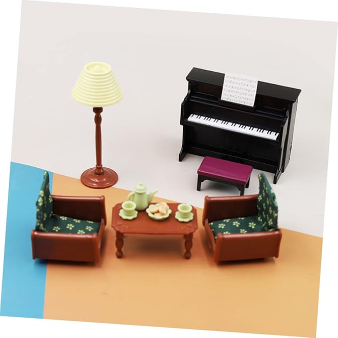 Milisten 1set Delicate Miniature Model of Realistic Doll Furniture for Mini House Accessory Multi-Purpose Decor for Projects and Miniature Life Scenes Compact Design and Smooth Finish