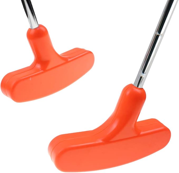 Crestgolf 6pcs Two Way Junior Golf Putter Kids Putter Both Left and Right Handed Easily Use 5 Sizes for Ages 3-5 6-8 9-12 13-15 Adult