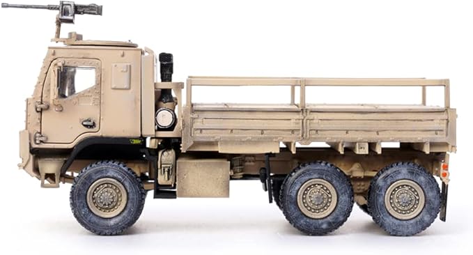 Motor City Classics 1:72 Scale US M1083 FMTV (Armoured Cab) Medium Tactical Vehicle – Desert Camouflage - 12219PB - Panzerkampf