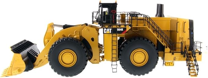 Diecast Masters 1:50 Scale Caterpillar 994K Wheel Loader - Rock Bucket Version in Yellow | Core Classics Series Cat Trucks & Construction Equipment Model 85505C