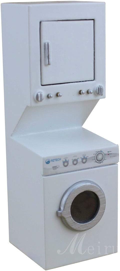 Dollhouse 1:12 Scale Miniature Electric Appliance Cabinet Washing Machine