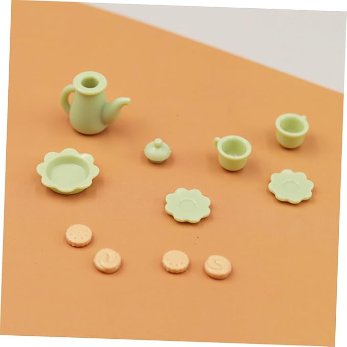 Kisangel 1set Miniature Doll Furniture Realistic of Decorative Accessories for Dollhouses for Home Decor and Mini Landscaping and Wear-Resistant Design