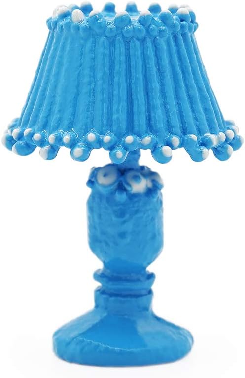 Odoria 1/12 Miniature Lamp Dollhouse Decoration Accessories, Blue