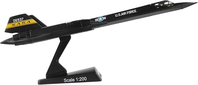 Daron Postage Stamp NASA YF-12 (SR-71 Blackbird) (1:200) PS5389-1