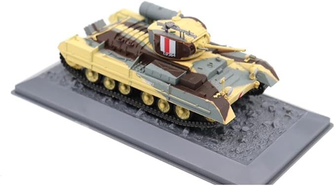 Motor city classics 1:43 Scale Military Diecast Collectible | Infantry Tank MK.III 'Valentine MK.II 8th Royal Tank Regimentl Libya November 1941 | Militaria Diecast Model 23192-41