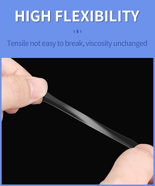 PHIXBEAR 320 Pcs Removable Gel Glue Putty for Museum Action Figures, Clear Earthquake Putty Adhesive Dots, Sticky Tack for Wall Hanging, 0.31x 0.51 Wax Mounting Tape