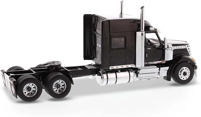 International Lonestar Sleeper Cab Truck Tractor Black 1/50 Diecast Model by Diecast Masters 71023