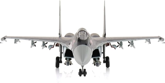 Hobby Master | 1:72 Scale Diecast Military Aircraft Replica | Su-35S Flanker E Red 03/RF-95242, 23rd IAP, 303rd DPVO, 11th Air Army, VKS | Model HA5712
