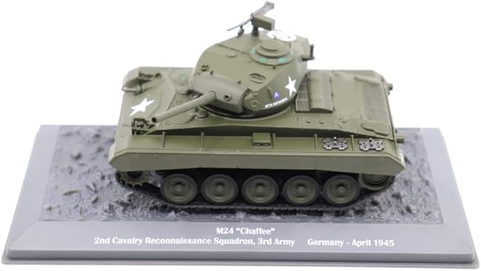 Motor city classics M24 Chaffee Light Tank - 2nd Cavalry Reconnaissance Squadron, Germany, 1945 (1:43 Scale)