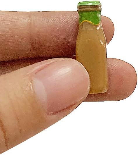 Miniature Food Drinks Toys 110pcs Mixed Resin Pizza Hamburgers French Fries Wine Decoration Tableware Doll house for Adults Childrens Pretend Play Kitchen Cooking Game Birthday Party Present