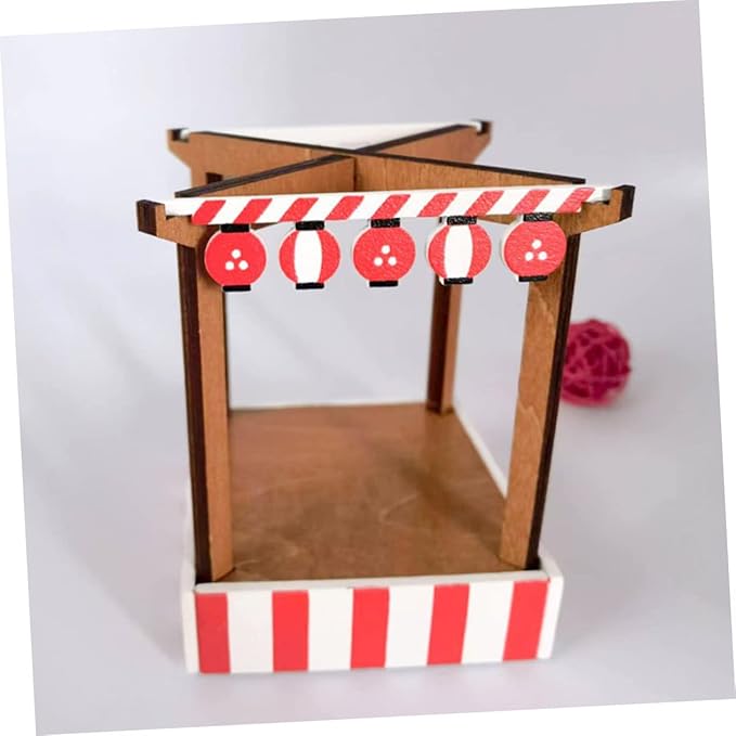 DECHOUS Lovely House Decor Realistic Miniature Model for Doll Supplies for Living Room Bedroom Dining Room Chic Design for Summer Party Miniature Adornment for Scenes