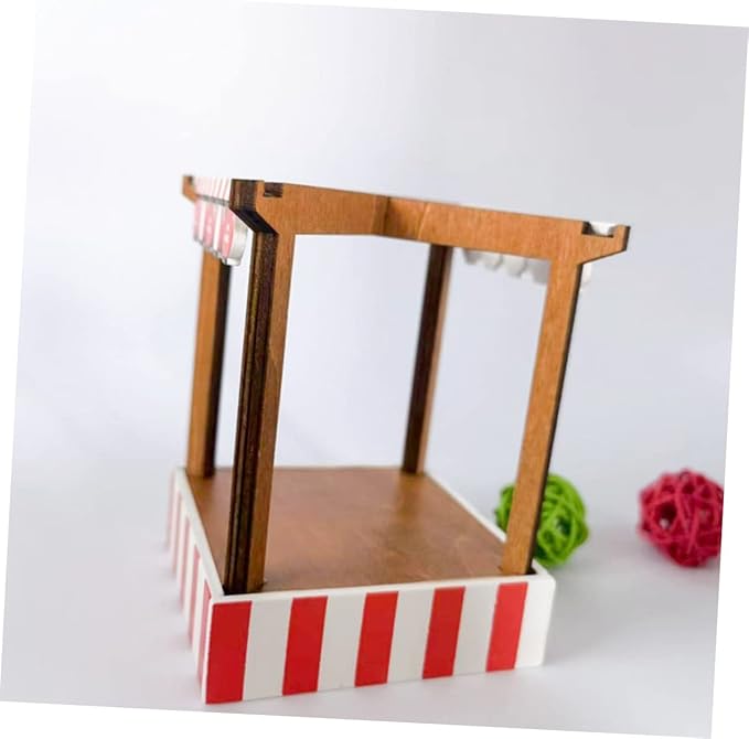 DECHOUS Lovely House Decor Realistic Miniature Model for Doll Supplies for Living Room Bedroom Dining Room Chic Design for Summer Party Miniature Adornment for Scenes