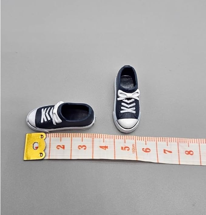 Meetoget Figure Male Doll Daily Sports Shoes 1/12 Scale Low-top Knapsack for Action Figure PU004US,Pink