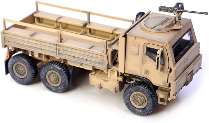Motor City Classics 1:72 Scale US M1083 FMTV (Armoured Cab) Medium Tactical Vehicle – Desert Camouflage - 12219PB - Panzerkampf
