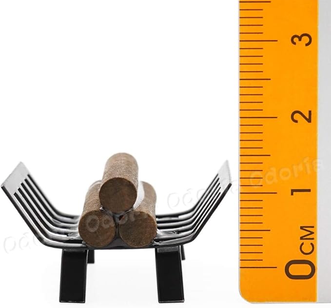 Odoria 1/24 Miniature Logs with Holder Dollhouse Decoration Accessories