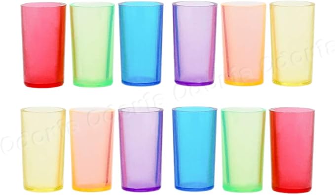 Odoria 1/12 Miniature Drinking Glasses 12Pcs Dollhouse Decoration Accessories