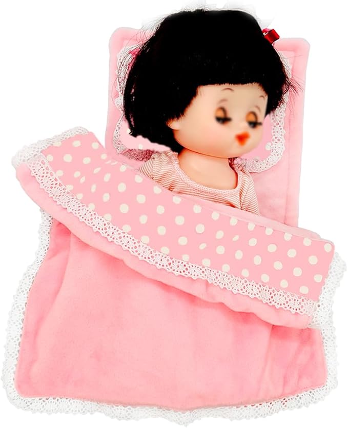 Baby Doll Accessories Doll Bedding Kit Playset Soft Blanket Mattress Pillow Fits 8-12 Inches Doll for Girls Dollhouse Gifts