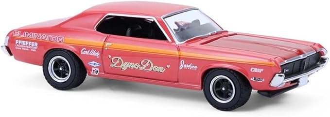 Greenlight Collectibles 13370-A Muscle Series 30-1:64 Scale Diecast Model - 1969 Mercury Cougar Eliminator - Dyno Don