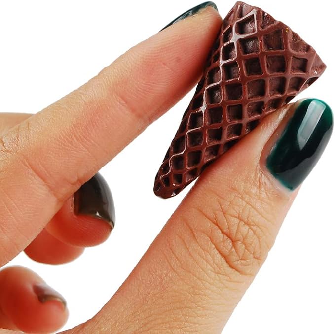 NWFashion 112PCS Miniature Decor Dessert Pastry Toy Food Cake Topper Scrapbooking Shoe Decoration Charms (Chocolate)