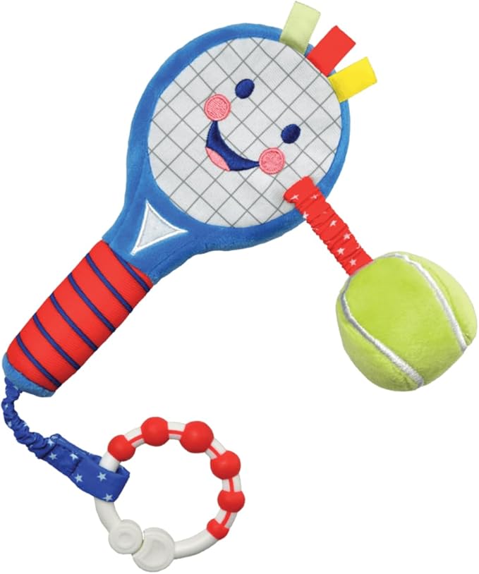 Tennis Racket for Babies | Soft Plush Sensory Tennis Racket for Babies