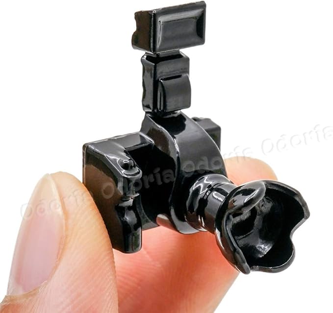 Odoria 1/12 Miniature Camera Dollhouse Decoration Accessories