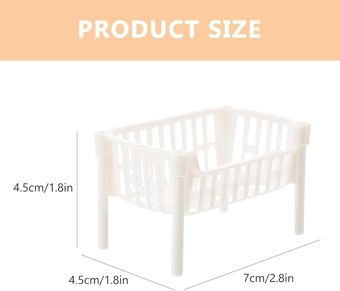 10Pcs Miniature Storage Rack for Doll House Mini Shelf Model Displaying Mini Plants Accessories and Miniature Furniture for Dollhouse Decor