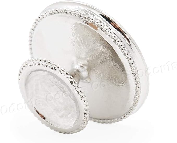 Odoria 1/6 Miniature Cake Stand Dollhouse Decoration Accessories, Silver