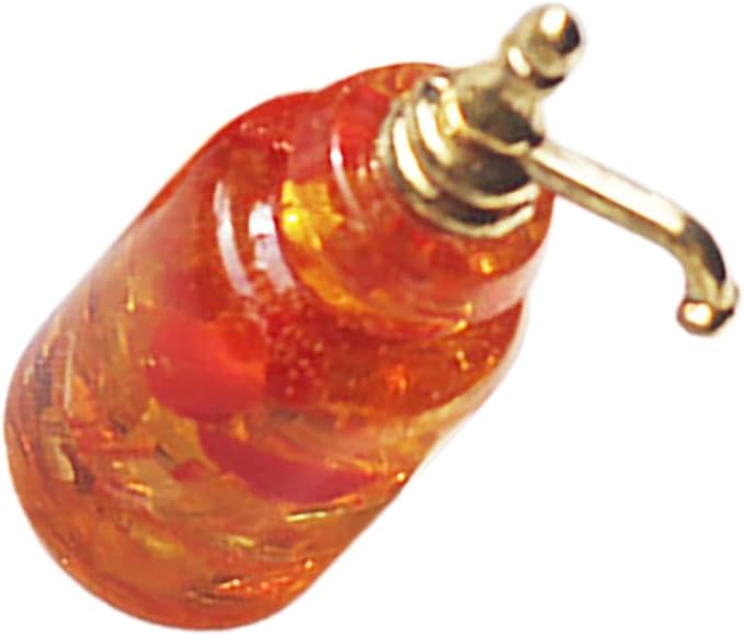 Generic Miniature Fruit Wine Drink Realistic Mini Glass Jar Beverage Bottles for Dollhouse Play Kitchen Accessories Reborn Doll Bottles Photography Props Micro Scene Decor