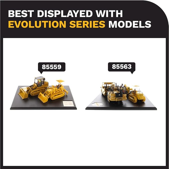 Diecast Masters 1:50 Caterpillar Diesel No. 12 and 12M3 Motor Grader, Evolution Series Cat Truck | Scale Model Collectible Construction Trucks Truck, 85560