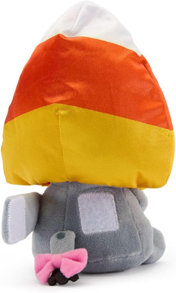 Disney Store Official Mini Mix-Its Plushies – Eeyore - Cute Stuffed Animals - Mix & Match Detachable Hats - Hook and Loop Strap - Plush Toys for Kids and Collectors, 7 Inch