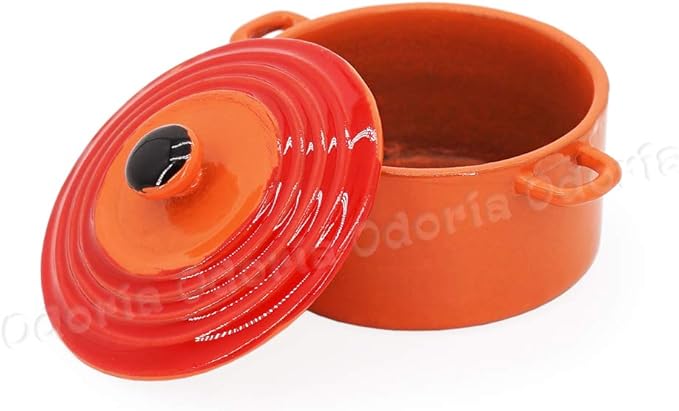 Odoria 1/6 Miniature Pot Cookware Dollhouse Kitchen Accessories