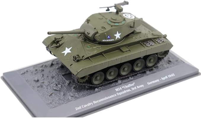 Motor city classics M24 Chaffee Light Tank - 2nd Cavalry Reconnaissance Squadron, Germany, 1945 (1:43 Scale)