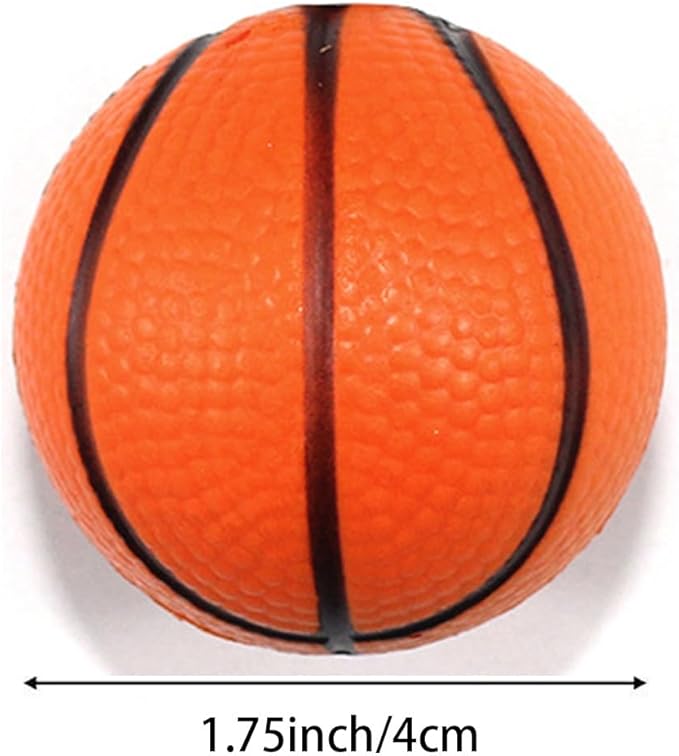 Fulanfudi 24 PCS Basketball Cupcake Toppers Foam Mini Soccer Stress Ball Soccer Ball Cupcake Picks Football Theme Cake Topper for Kids Stress Relief Relaxation Party Decoration School Carnival Reward…