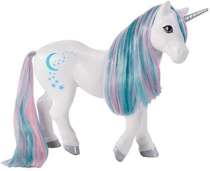Breyer Horses Color Changing Bath Toy | Luna The Unicorn | Purple / Pink / White with Surprise Blue Color | 8.5" x 7" | Ages 3+ | Model #7233, Purple, White, Pink