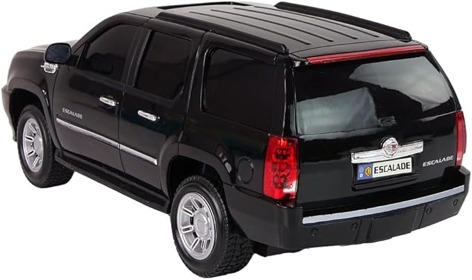 Liberty Imports R/C General Motors Escalade 1:24 Scale Toy Replica Vehicle - Officially Licensed Remote Control SUV with 2.4G Full-Function Technology, Working Lights (Black)